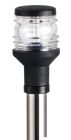 Asta Compact inox 60 cm fanale nero 