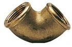 Gomito 90° ottone femmina/femmina 1" 