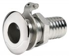 Scarico a mare inox 3/4" x 25 mm
