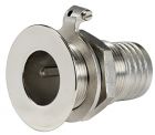 Scarico a mare inox 1/2" x 19 mm 