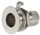Scarico a mare inox 1" x 31 mm 