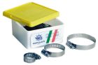 Fascetta inox 18/27 mm