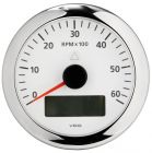Contagiri 6000 RPM bianco 