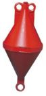 Gavitello bicono 27 x 60 cm arancio 