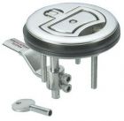 Alzapagliolo inox con serratura Ø 60 
