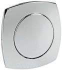 Pomolo con ghiera tipo convex in ABS cromato