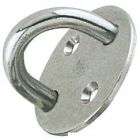 Piastrina con cavallotto 6 mm 