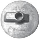 Anodo magnesio pinna piatta Bravo 