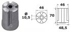 Anodo B zinco 