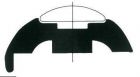 Base per profili PVC bianco 55 mm 