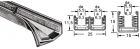 Canalina inox semplice 15 x 16 mm 