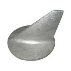Short finn anode for Mercury 40-225 Hp aluminium